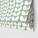 Orla Kiely Solid Stem Duckegg Motorised