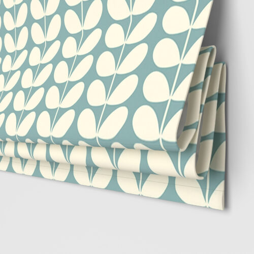 Orla Kiely Solid Stem Duckegg Motorised