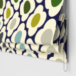 Orla Kiely Spot Flower Blue Multi No Drill