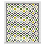 Orla Kiely Spot Flower Blue Multi Motorised