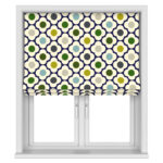 Orla Kiely Spot Flower Blue Multi Motorised