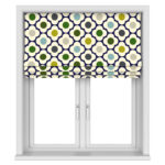 Orla Kiely Spot Flower Blue Multi Motorised