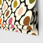 Orla Kiely Spot Flower Red Multi Motorised