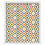 Orla Kiely Spot Flower Red Multi Motorised