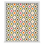 Orla Kiely Spot Flower Red Multi