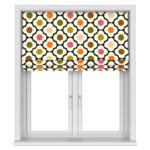 Orla Kiely Spot Flower Red Multi Motorised