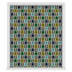 Orla Kiely Spot Flower Stem Blue & Green