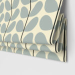 Orla Kiely Two Colour Stem Powder Blue Motorised