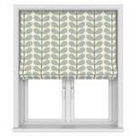 Orla Kiely Two Colour Stem Powder Blue Motorised