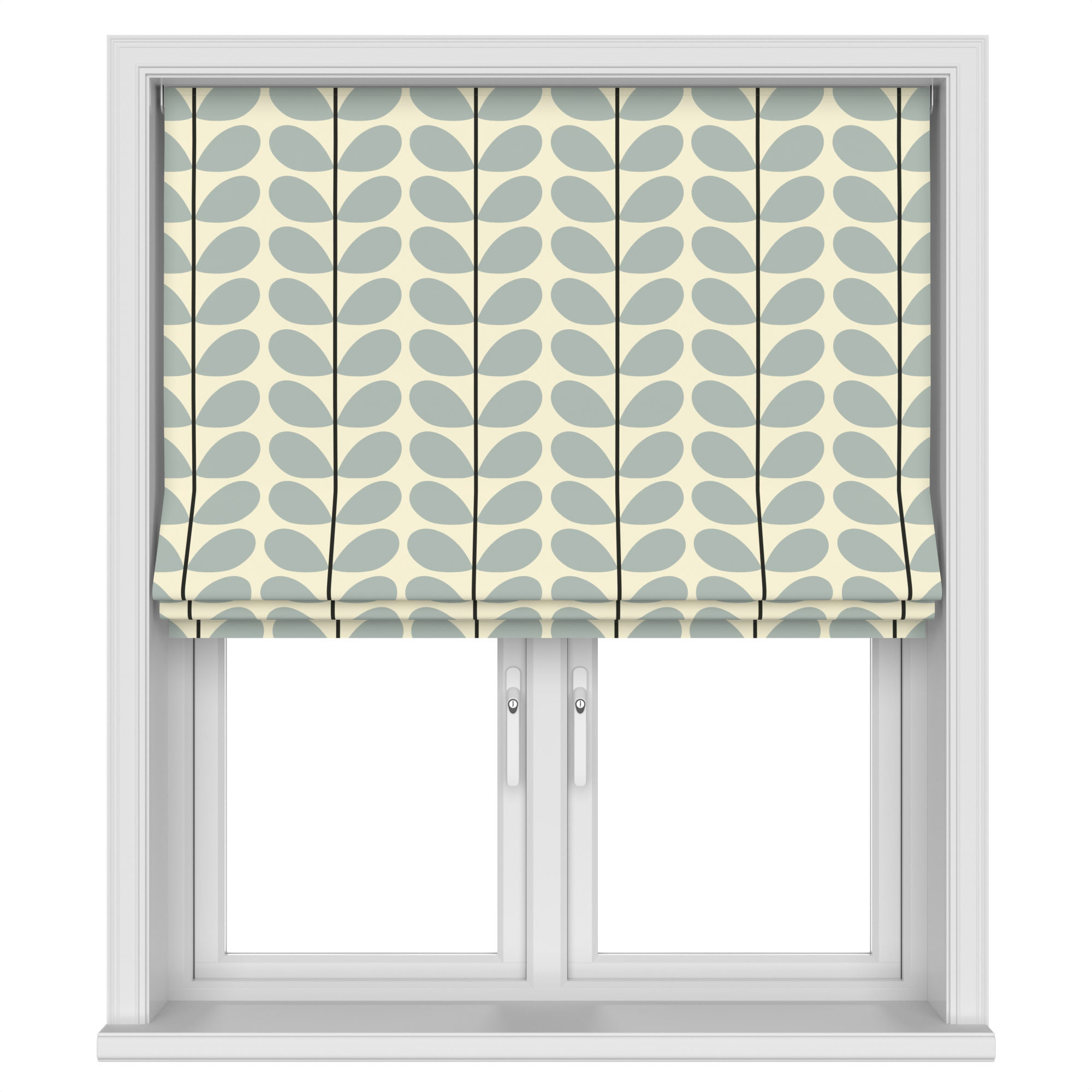 Orla Kiely Two Colour Stem Powder Blue Motorised - Image 3