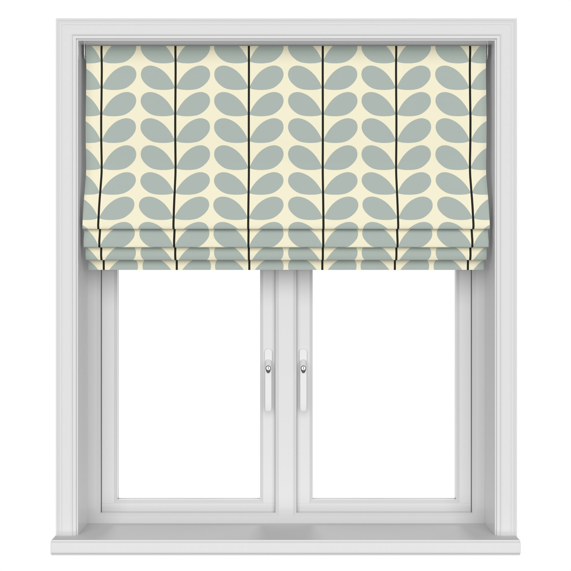 Orla Kiely Two Colour Stem Powder Blue Motorised - Image 4