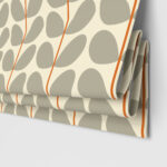 Orla Kiely Two Colour Stem Warm Grey Motorised
