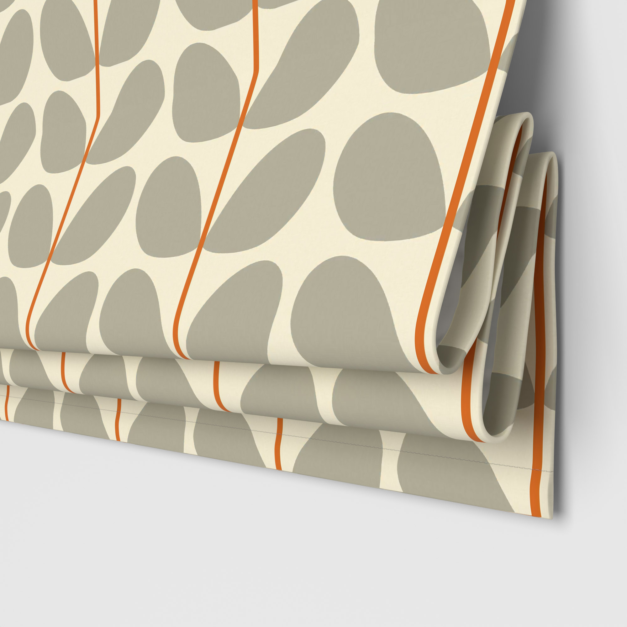 Orla Kiely Two Colour Stem Warm Grey Motorised
