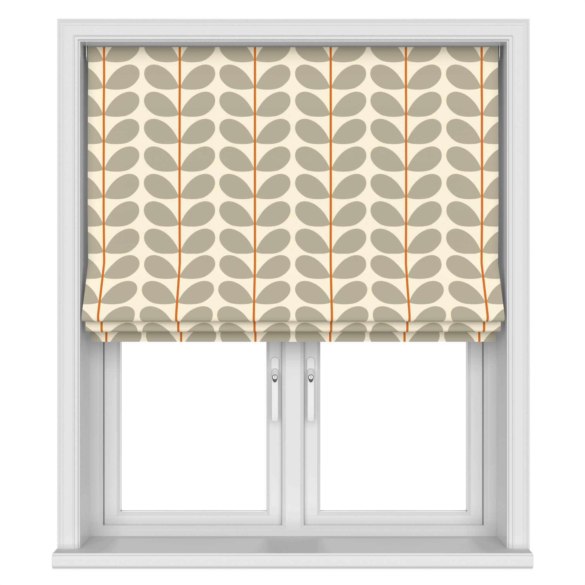 Orla Kiely Two Colour Stem Warm Grey Motorised - Image 3