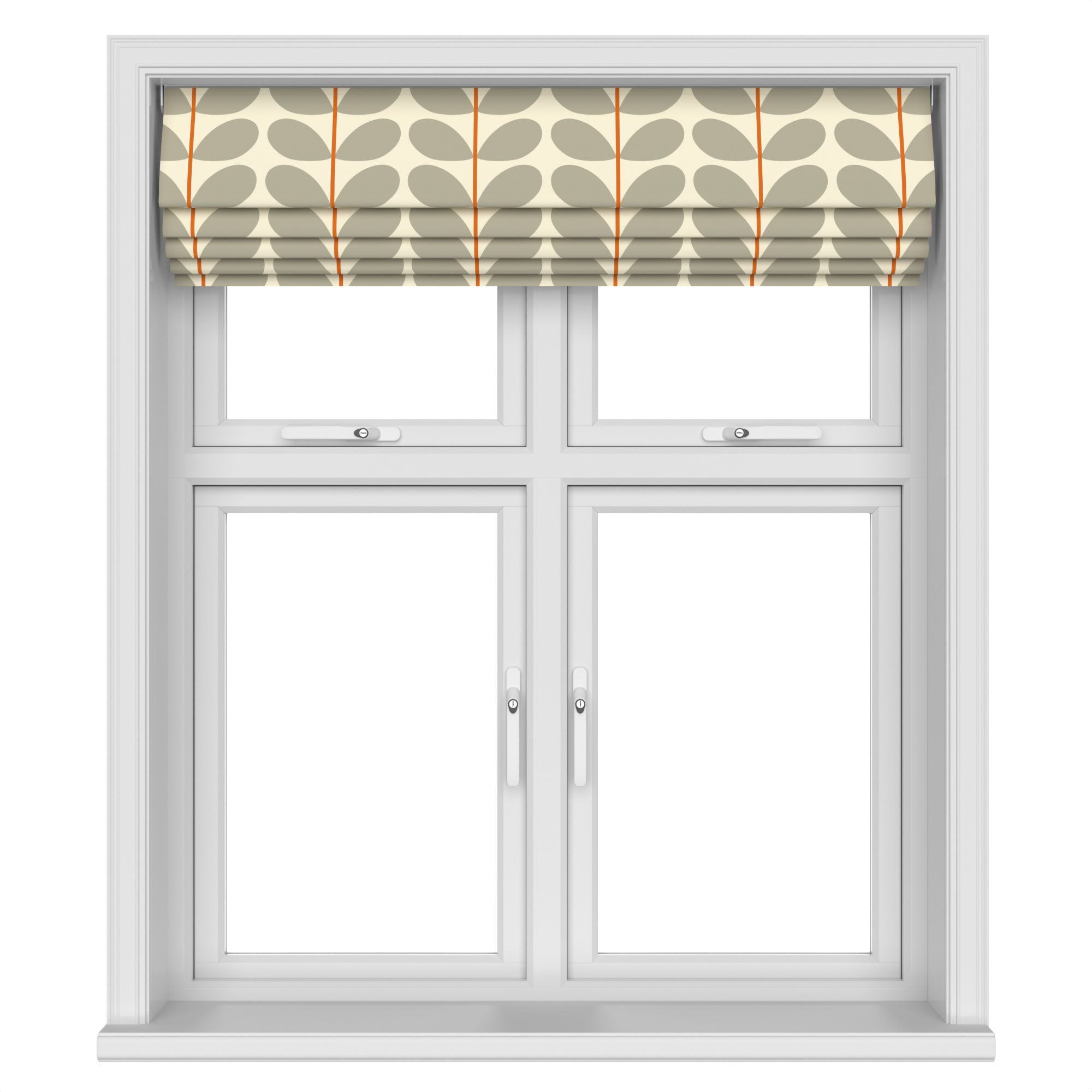 Orla Kiely Two Colour Stem Warm Grey Motorised - Image 5