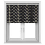 Orla Kiely Jumbo Linear Stem Liquorice Motorised