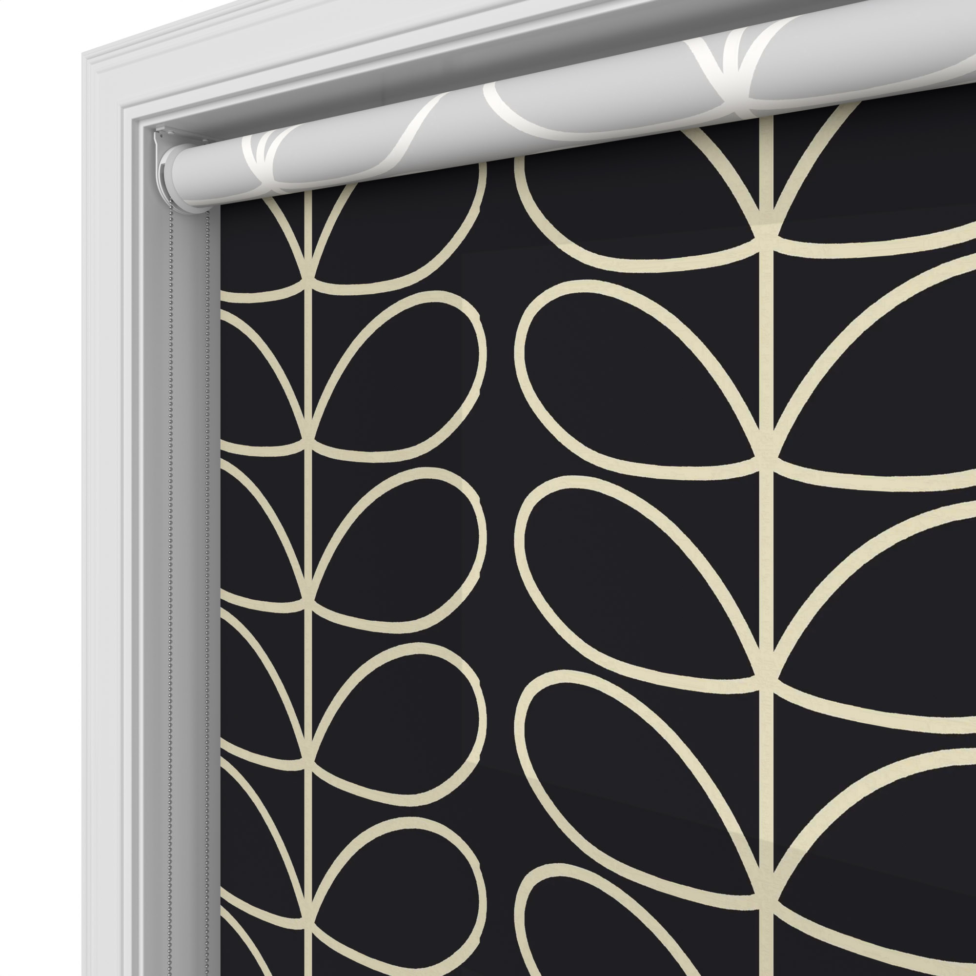 Orla Kiely Jumbo Linear Stem Liquorice - Image 4