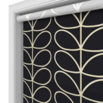 Orla Kiely Jumbo Linear Stem Liquorice Motorised