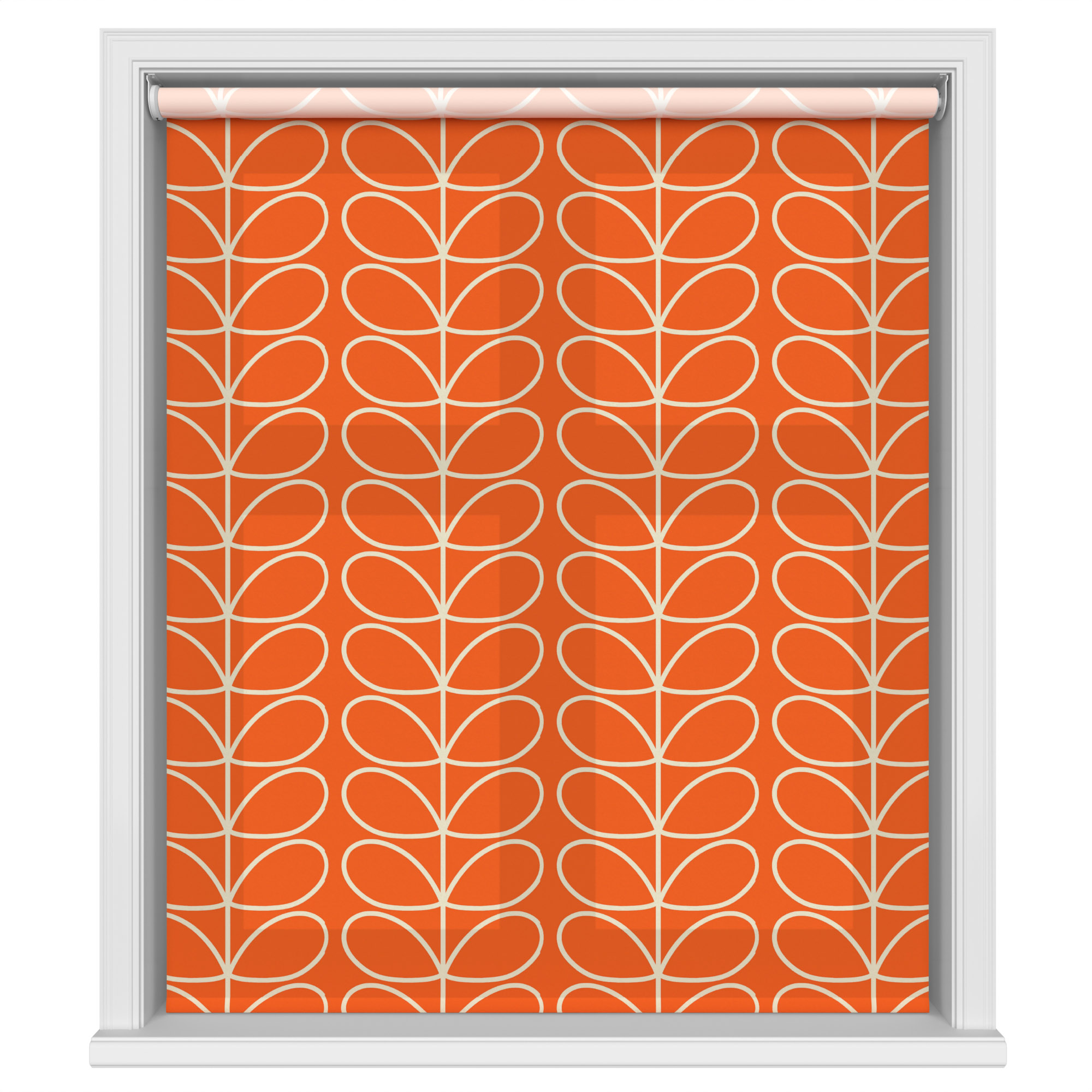 Orla Kiely Jumbo Linear Stem Persimmon Motorised - Image 2
