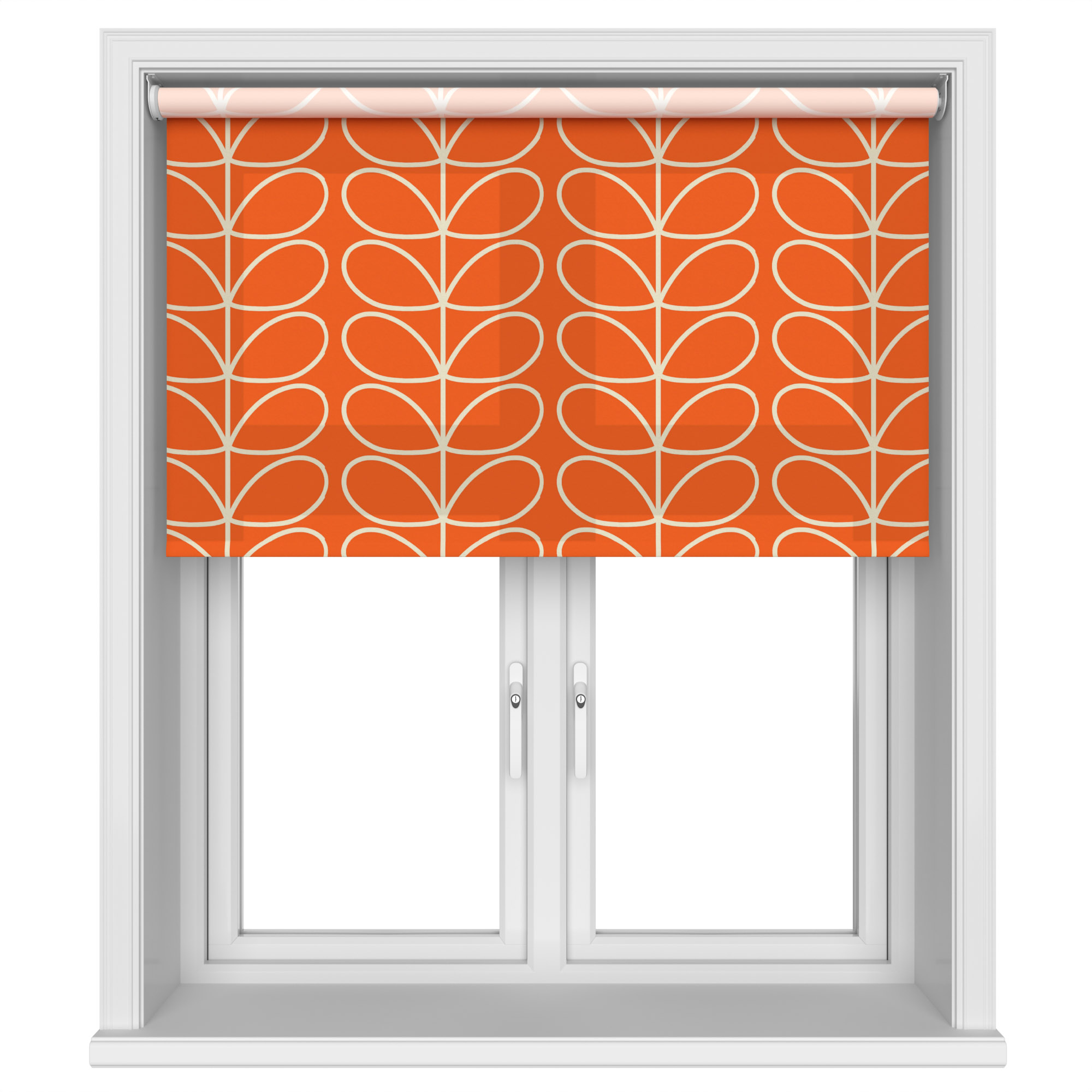 Orla Kiely Jumbo Linear Stem Persimmon Motorised