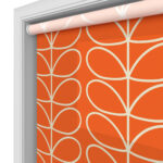 Orla Kiely Jumbo Linear Stem Persimmon Motorised