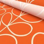 Orla Kiely Jumbo Linear Stem Persimmon
