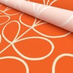 Orla Kiely Jumbo Linear Stem Persimmon Motorised