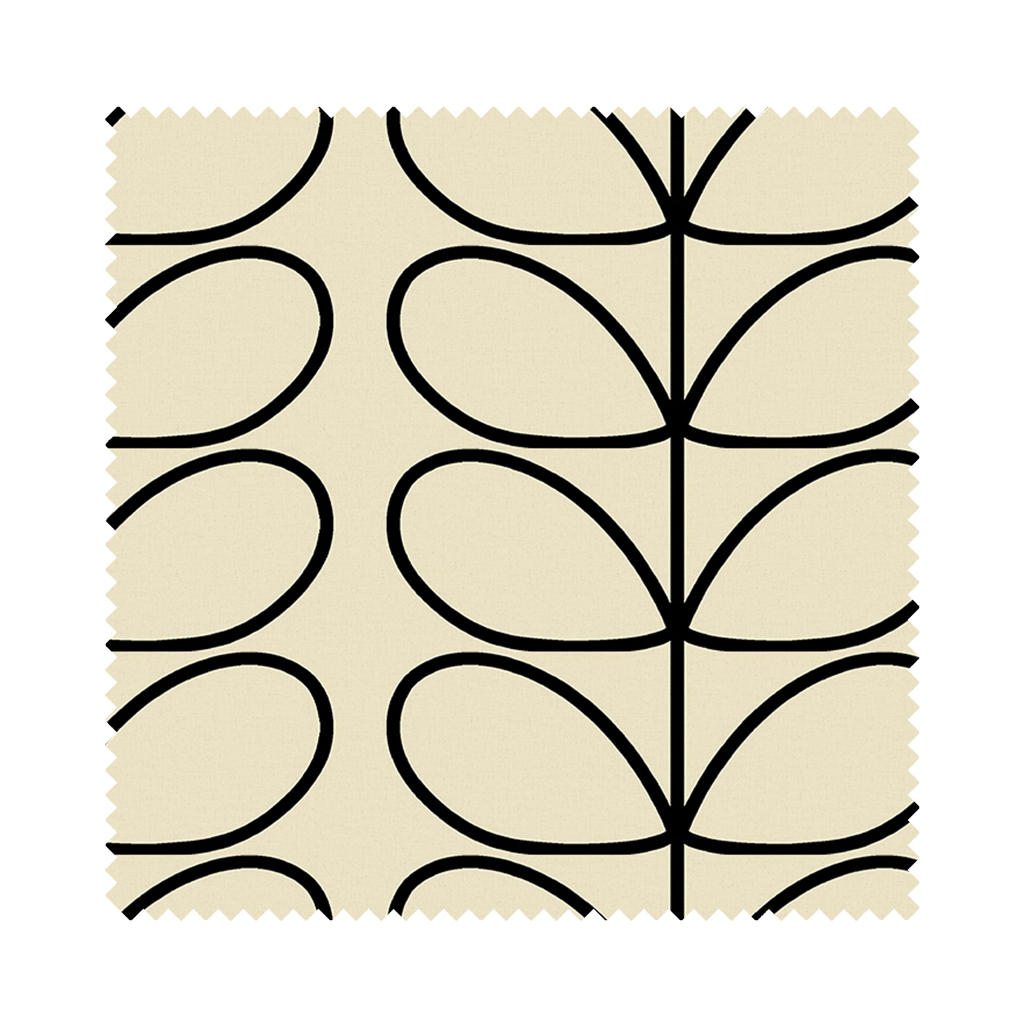 Orla Kiely Linear Stem Black - Image 6