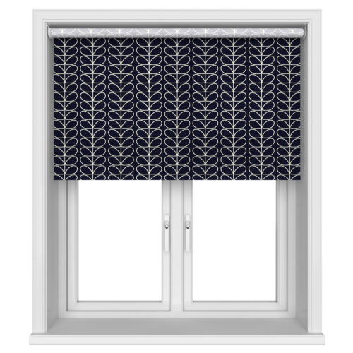 Orla Kiely Linear Stem Navy Whale Motorised