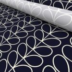 Orla Kiely Linear Stem Navy Whale Motorised