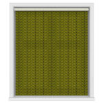 Orla Kiely Linear Stem Olive & Black Motorised