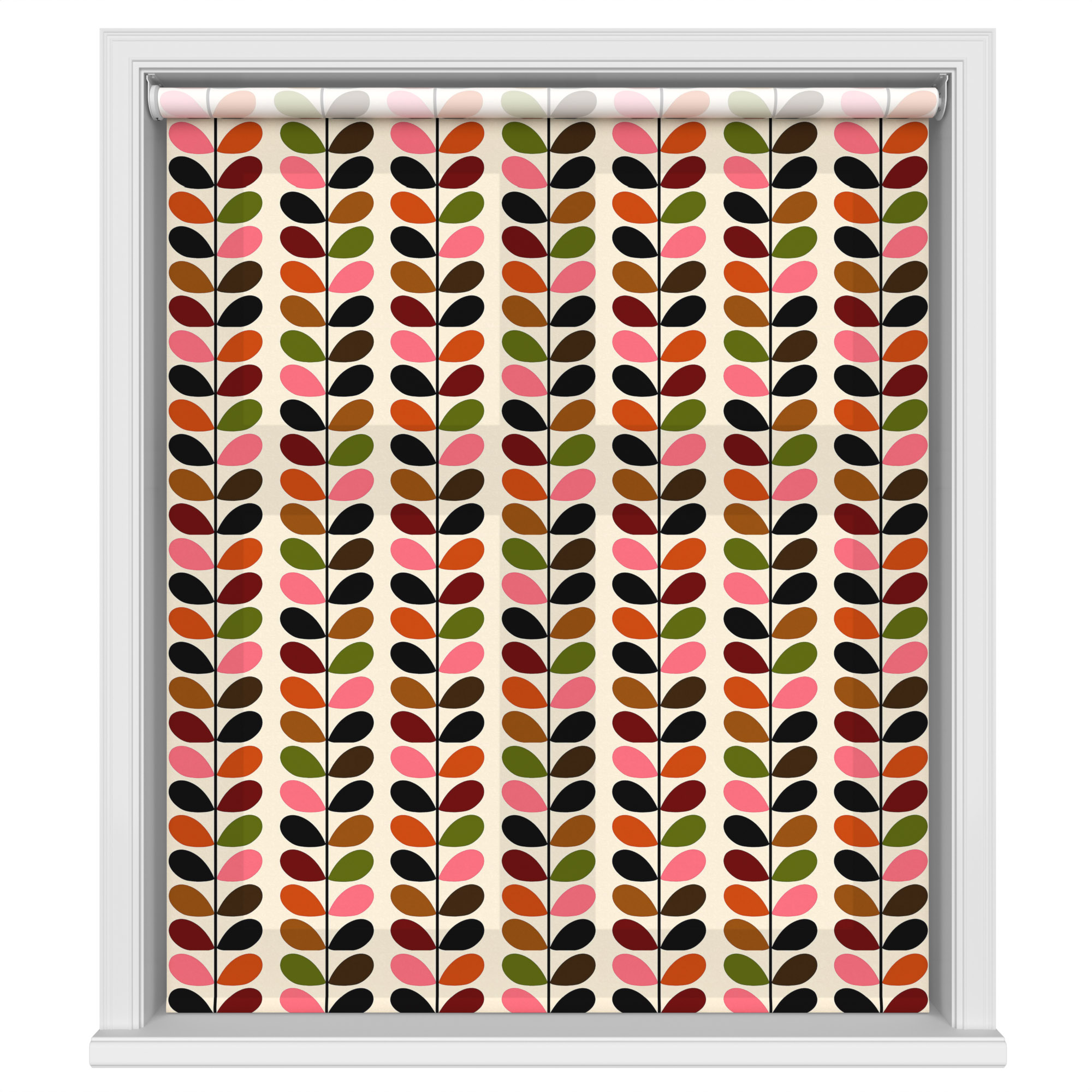 Orla Kiely Multi Stem Pink & Red Motorised - Image 2