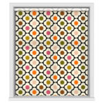 Orla Kiely Spot Flower Red Multi Motorised