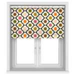Orla Kiely Spot Flower Red Multi Motorised