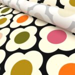 Orla Kiely Spot Flower Red Multi Motorised