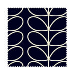 Orla Kiely Linear Stem Navy Whale No Drill