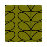 Orla Kiely Linear Stem Olive & Black Motorised