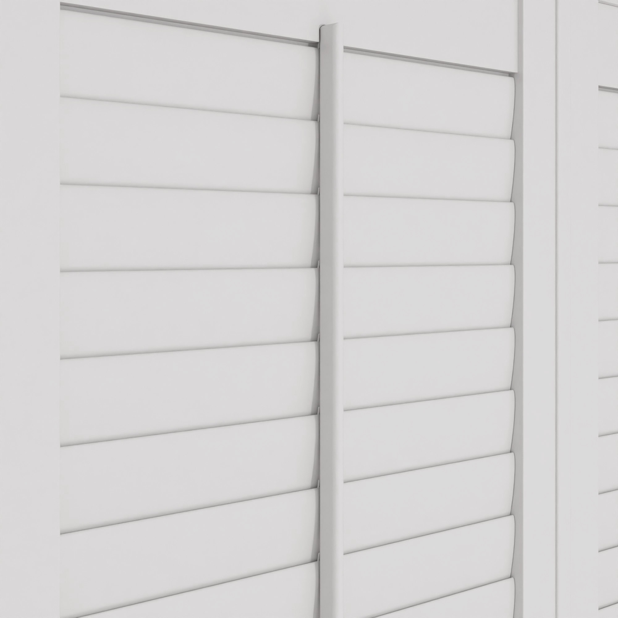Bright White Full Height Plantation Shutters - Image 5