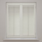 Stone Grey Full Height Plantation Shutters