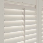 Linen White Full Height Plantation Shutters