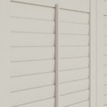 TradeChoice Linen White Full Height Plantation Shutters