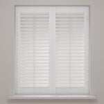 TradeChoice Pure White Full Height Plantation Shutters