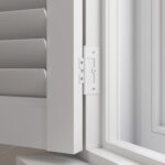 Pure White Tier On Tier Plantation Shutters