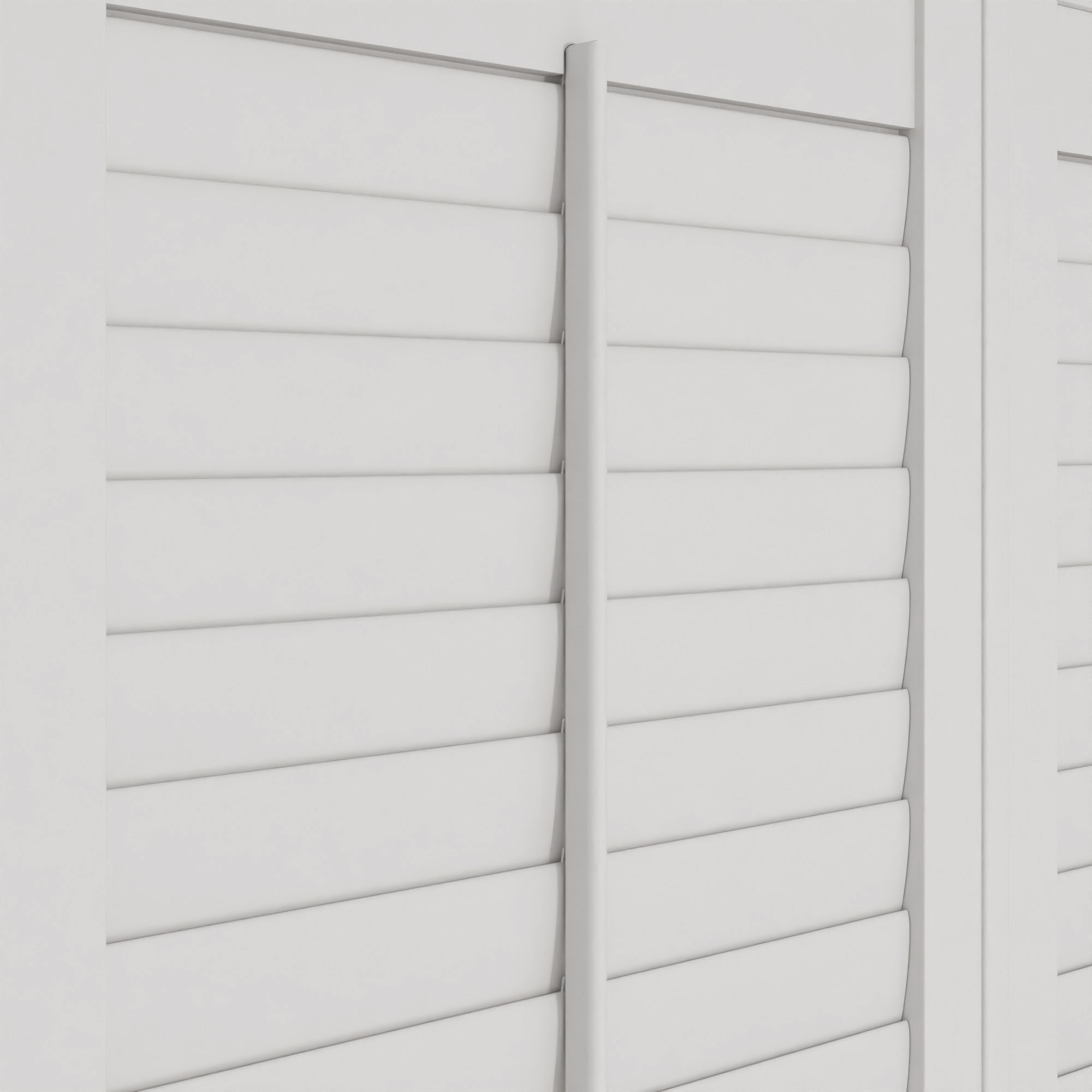 TradeChoice Pure White Cafe Style Plantation Shutters - Image 5