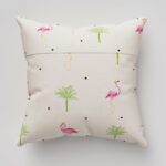 Sara Miller Flamingo Cream Cushion