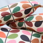 Orla Kiely Multi Stem Pink & Red Cushion
