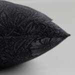William Morris At Home Marigold Velvet Indigo Cushion