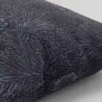 William Morris At Home Marigold Velvet Indigo Cushion