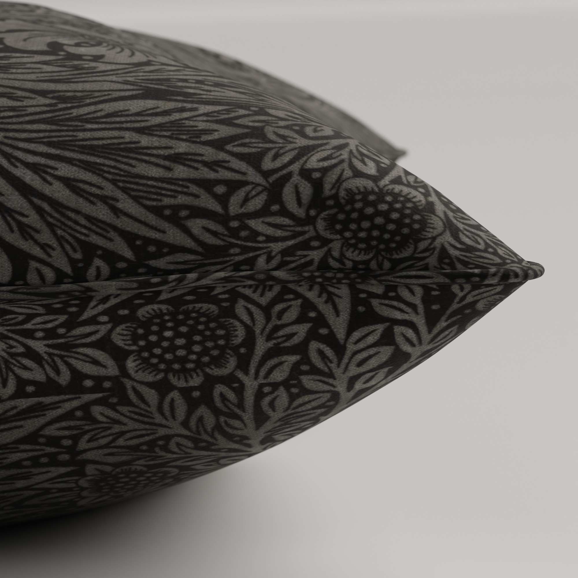 William Morris At Home Marigold Velvet Iron Cushion - Image 3