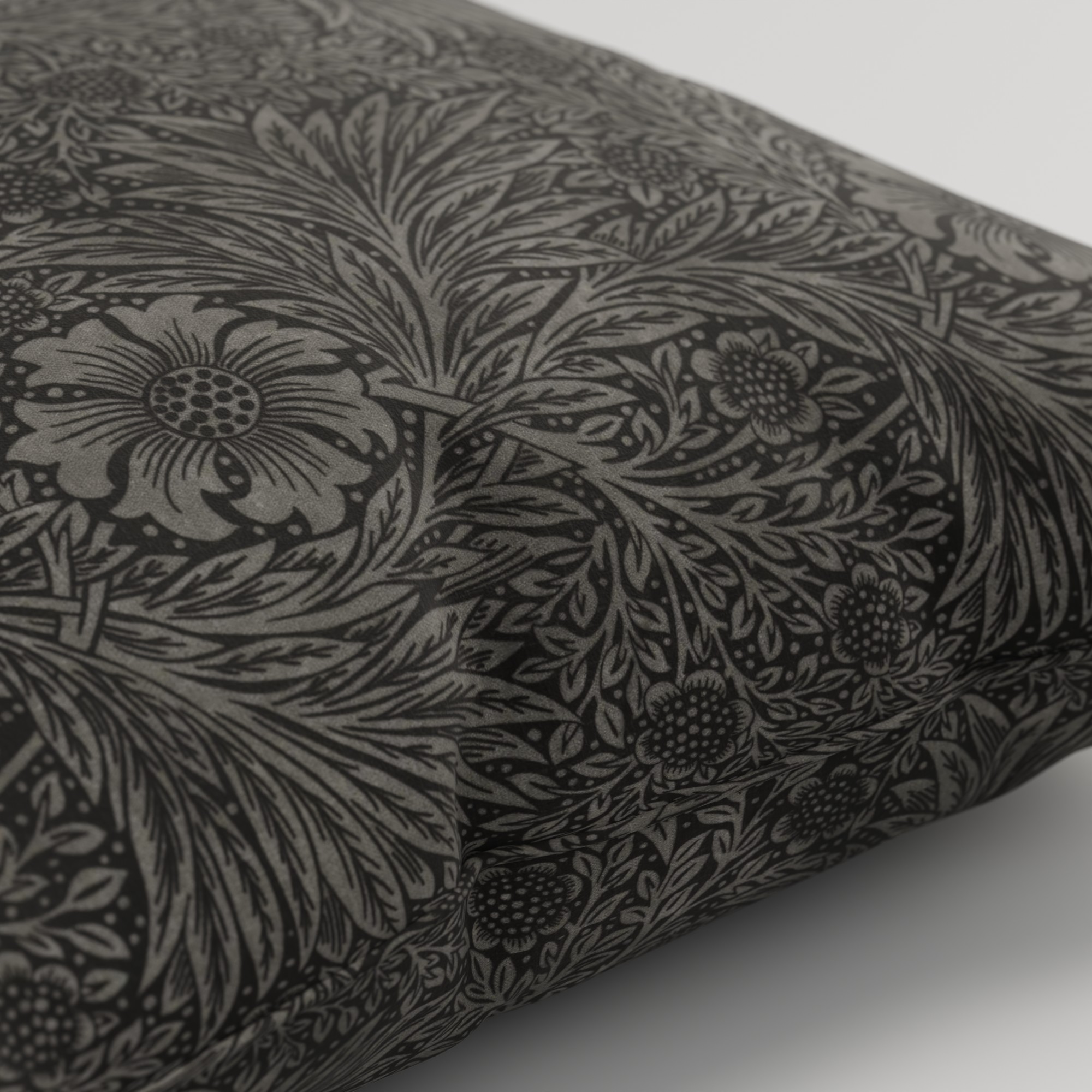 William Morris At Home Marigold Velvet Iron Cushion - Image 4